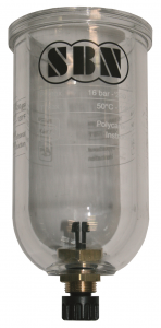 Ersatzglas 1/2" für Filterdruckregler